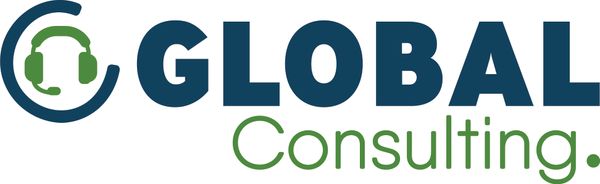 Image shows the Global Consulting logo, with the words Global Consulting and an icon to the left of the words.